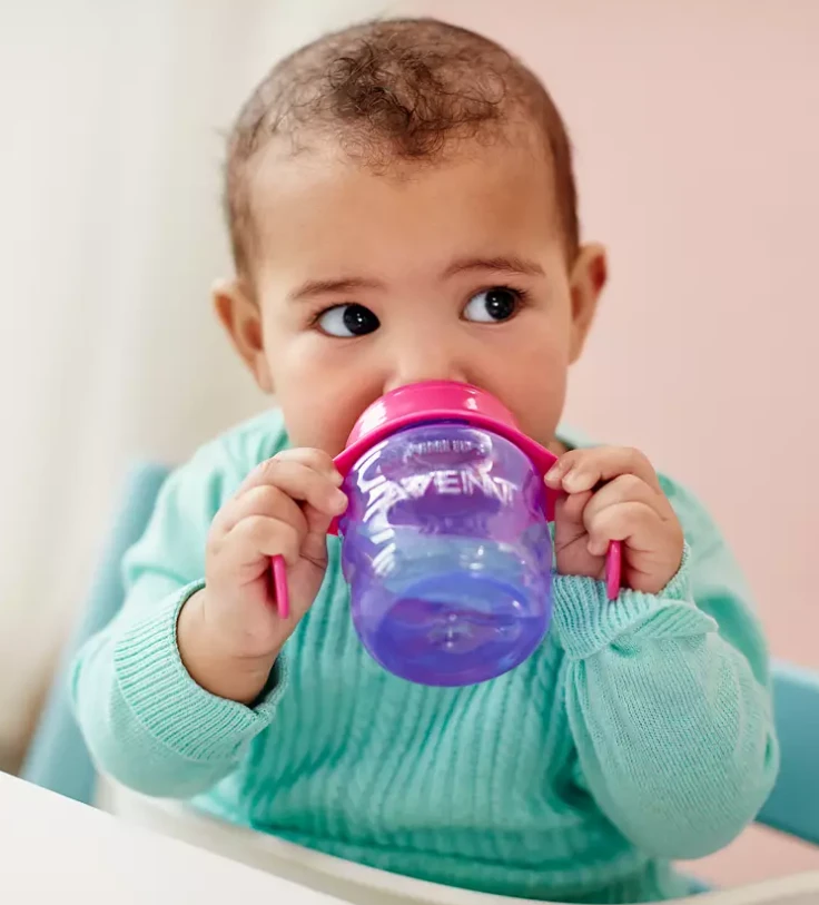 Philips Avent Mumpot My Easy Sip Cup 200ml 6month+ Random Colour (Made in Indonesia) (P-2532)