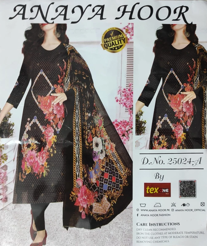 ANAYA HOOR Rigging Digital printed cotton 3 Piece