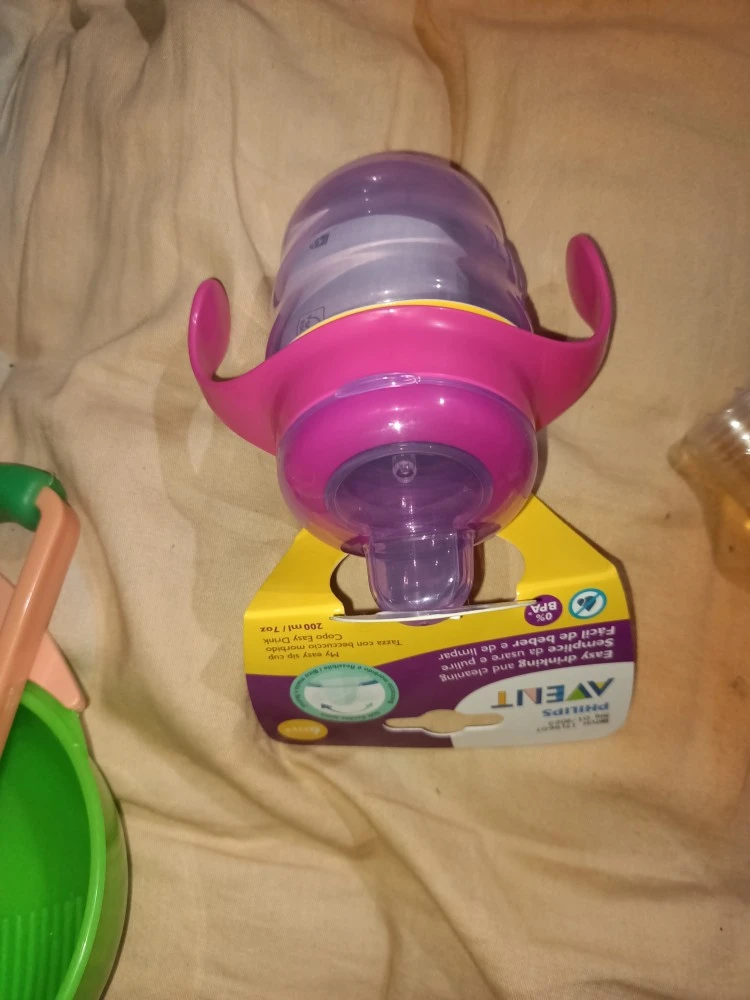 Philips Avent Mumpot My Easy Sip Cup 200ml 6month+ Random Colour (Made in Indonesia) (P-2532)