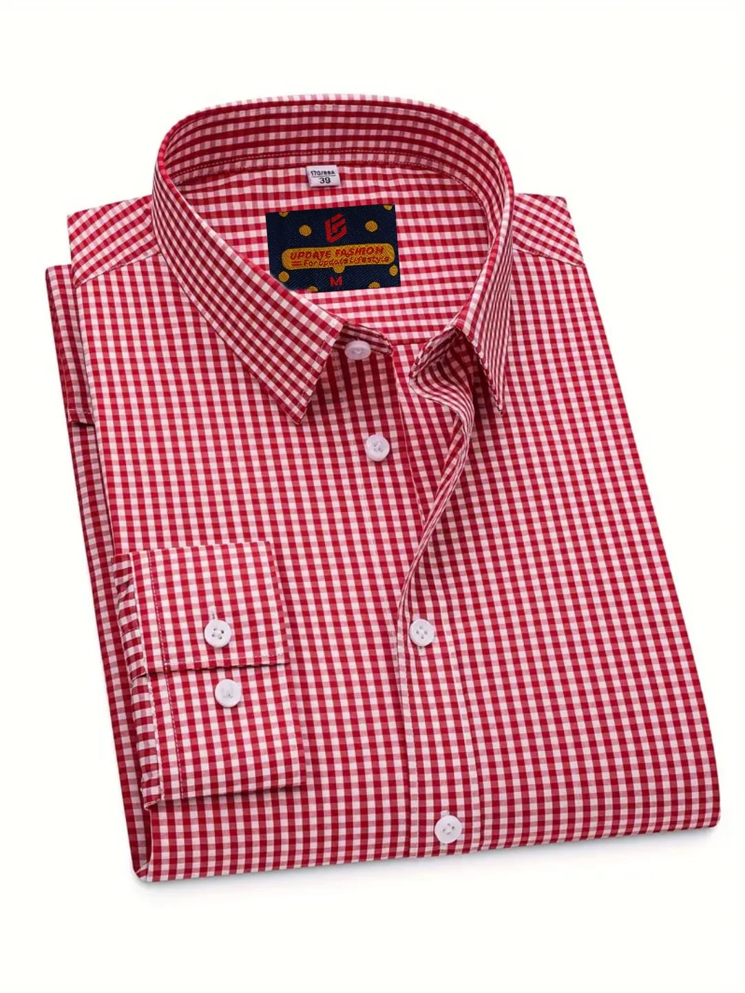 Mens long sleeve Grameen check shirt